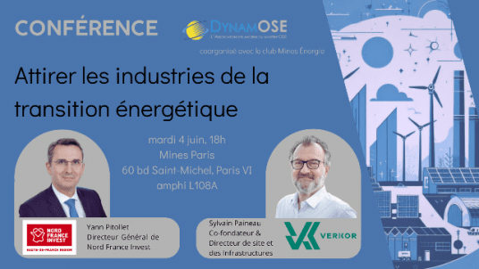 Conférence : Attirer les industries de la transition énergétique
