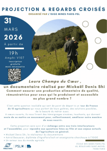 🎬 Soirée projection & regards croisés sur le monde agricole à l’ISIGE Alumni 