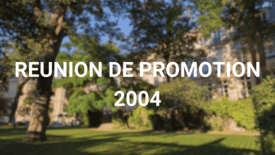 Réunion de promotion P04