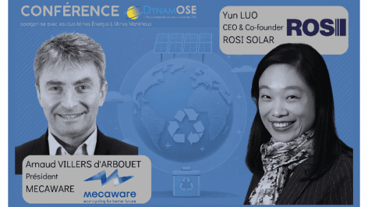 Conférence Exploiter les Mines Urbaines : recyclage des batteries et panneaux solaires